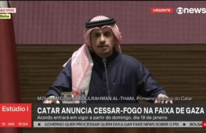 Israel e Hamas assinam cessar-fogo na guerra em Gaza, anuncia Catar