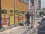 Trio é preso suspeito de tentar sequestrar homem na praça 8 de Abril, ao lado do Choppمo :: Notيcias de MT