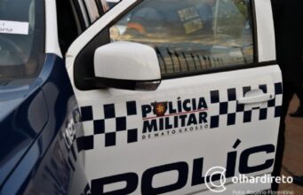 Homem é preso pela PM apَs perseguir ex-esposa e atual namorado dela com faca :: Notيcias de MT