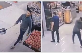 17:02 –
Homem que agrediu gerente de mercado com pá diz que queria brigar, mas mudou de ideia ao ver tamanho da vítima