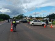 10:21 –
Operação Lei Seca em Várzea Grande termina com três presos por embriaguez e 38 veículos removidos