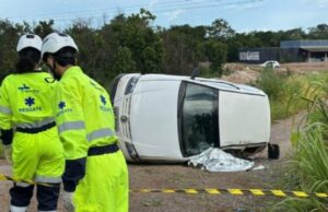 19:31 –
Idoso de 78 anos morre em batida entre Gol e carreta na BR-163
