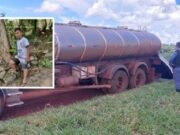 07:35 –
Menino de 11 anos morre após ser atropelado por caminhão conduzido pelo irmão