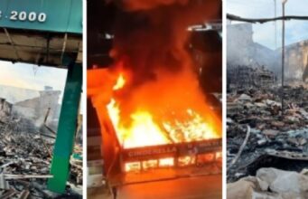 09:20 –
Incêndio criminoso destrói duas lojas em cidade de MT: 'morre uma história'