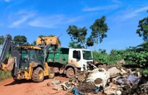 12:31 –
Locar recolhe mais de 259 toneladas de lixo em bolsões espalhados por Cuiabá