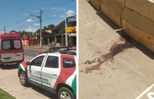 14:10 –
Motociclista fica em estado grave ao bater em bloco de concreto em frente ao aeroporto