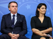 Michelle diz que vai mandar abraço de Bolsonaro a Trump