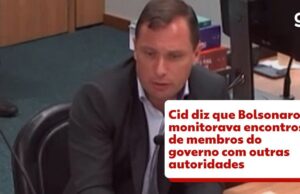 VأچDEO: Bolsonaro ‘aloprava’ e ‘mandava verificar’ encontros de membros do governo com autoridades, diz Cid em delaأ§أ£o | Blog da Andrأ©ia Sadi