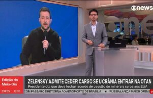 Zelensky diz estar disposto a deixar o cargo em troca de fim da guerra e de entrada da Ucrأ¢nia na Otan | Ucrأ¢nia e Rأ؛ssia