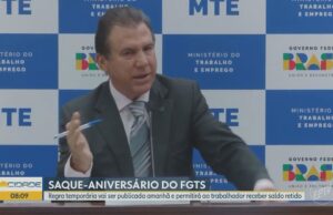 Saque-aniversأ،rio do FGTS: 9,5 milhأµes de trabalhadores nأ£o poderأ£o sacar todos recursos, diz ministro do Trabalho | Economia