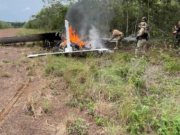 Caças da FAB interceptam avião com 500 kg de supermaconha