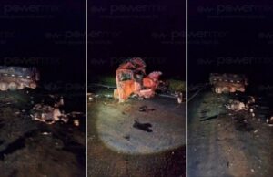 07:35 –
Batida entre caminhão e carreta na MT-140 deixa motorista ferido