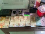 11:24 –
Criminoso envolvido com extorsão de comerciantes morre baleado em confronto com PM