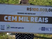 16:34 –
Dois cuiabanos faturam R$ 100 mil no sorteio do Nota MT; mais de R$ 900 mil em prêmios