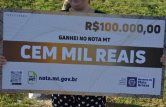 16:34 –
Dois cuiabanos faturam R$ 100 mil no sorteio do Nota MT; mais de R$ 900 mil em prêmios