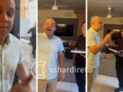 08:27 –
Vídeo mostra secretário exonerado exaltado com agentes da PF antes de ser preso por desacato: "vieram na casa de um patriota, um bispo"; veja