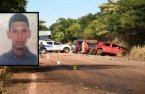 07:20 –
Jovem morre em batida entre Uno e caminhão na MT-270; arma encontrada