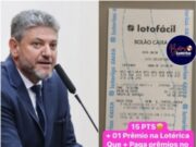 11:28 –
Deputado estadual de MT é um dos ganhadores de bolão milionário da Lotofácil