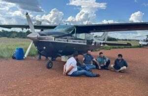 15:38 –
Mato-grossense envolvido em sequestro de filha de traficante italiano é preso transportando drogas em aeronave
