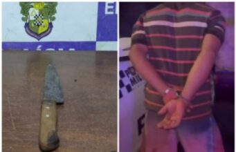 08:50 –
Após ser demitido, homem tenta matar colega a facadas e acaba preso