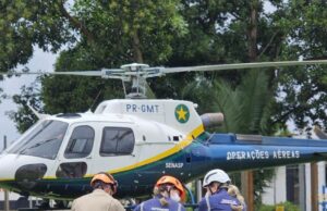 Ciopaer e Corpo de Bombeiros resgatam trabalhador que caiu em silo de grãos