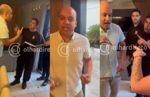 Secretário de VG grita com agentes da PF e recebe voz de prisão