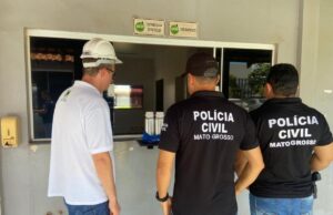 Polícia Civil e ANP fiscalizam distribuidora de combustível para apurar fraude
