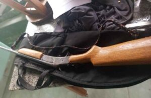 Policiais apreendem arma de fogo com homem investigado por violência