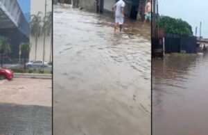 16:26 –
Chuva volta a alagar ruas e casas em Cuiabá e VG; hospital é atingido