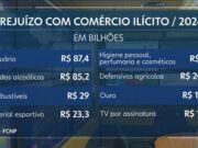 Contrabando, falsificaأ§أµes e pirataria produzem prejuأzo de R$ 500 bilhأµes para a economia brasileira em 2024 | Jornal Nacional