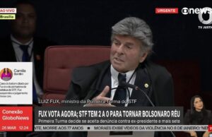 Primeira Turma do STF forma maioria para tornar réus Bolsonaro e aliados