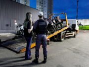 Operação apreende 12 motos com escapamentos adulterados em Cuiabá :: Notícias de MT