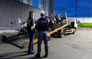 Operação apreende 12 motos com escapamentos adulterados em Cuiabá :: Notícias de MT
