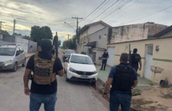 12:01 –
Polícia Civil prende em Cuiabá mulher foragida que é conhecida como 'Dama do Crime'