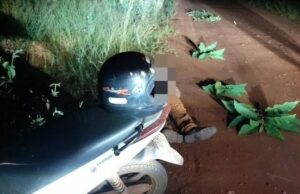 10:12 –
Policial penal é encontrado desacordado ao lado de motocicleta na MT-183