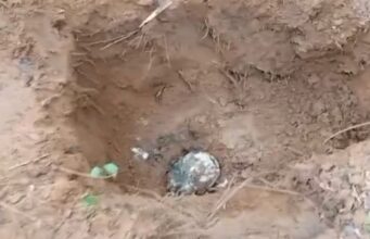 12:35 –
Duas ossadas são encontradas em suposto cemitério clandestino em Várzea Grande; veja vídeo