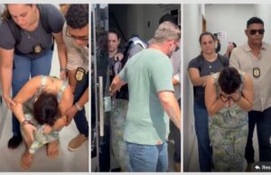 09:55 –
Mulher que confessou ter matado adolescente de 16 anos tem crise de choro na delegacia e entra em desespero; veja vídeo