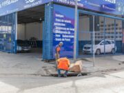 19:21 –
Defesa Civil vistoria pontos de alagamento na avenida Carmindo de Campos e diz que lixo causou inundações