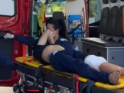 07:32 –
Homem envolvido em roubo de caminhonete é baleado ao apontar arma para policiais militares