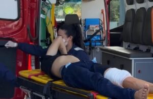 07:32 –
Homem envolvido em roubo de caminhonete é baleado ao apontar arma para policiais militares