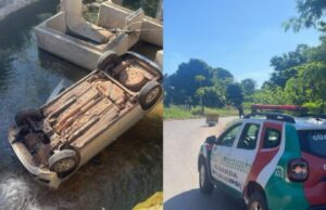 09:20 –
Motorista de aplicativo fica ferido após cair de ponte ao desviar de motociclista