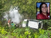 15:58 –
Mulher morre e filhos ficam feridos após Fiat Uno capotar em trecho da MT-320