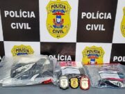 19:12 –
Neto furta celular da avó, revende em loja e polícia descobre esquema de receptação e recupera 40 aparelhos