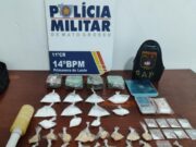 14:40 –
PM prende dois homens por tráfico e apreende 41 porções de droga em MT