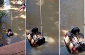16:20 –
Carro é encontrado submerso em rio com corpo no porta-malas