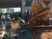 Consórcio responsável pelo BRT retoma obra na Avenida do CPA