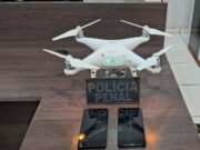 Operações de vigilância evitam entrada de 96 celulares levados por drones