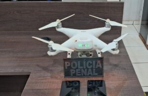 Operações de vigilância evitam entrada de 96 celulares levados por drones