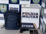Polícia Militar detém dois homens por roubo com simulacro de arma de fogo