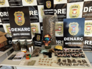 Polícia acha fábrica de drogas em bairro universitário de Cuiabá